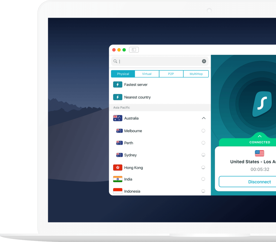 使用 Surfshark VPN 維護自身線上安全