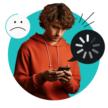 Conexão de internet instável